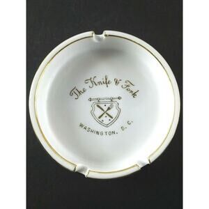 The Knife & Fork Washington D.C. Restaurant Ashtray